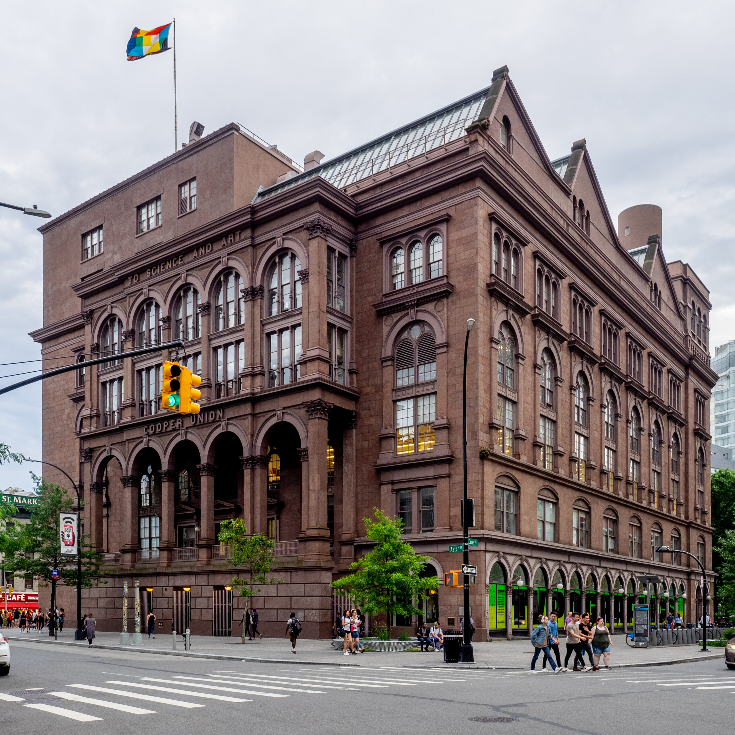 The Cooper Union's Foundation Building - North Side