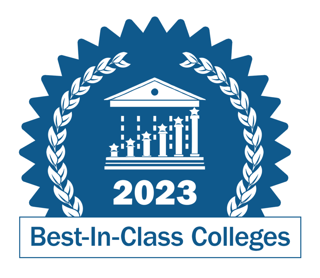 Best-In-Class Colleges Seal 2023